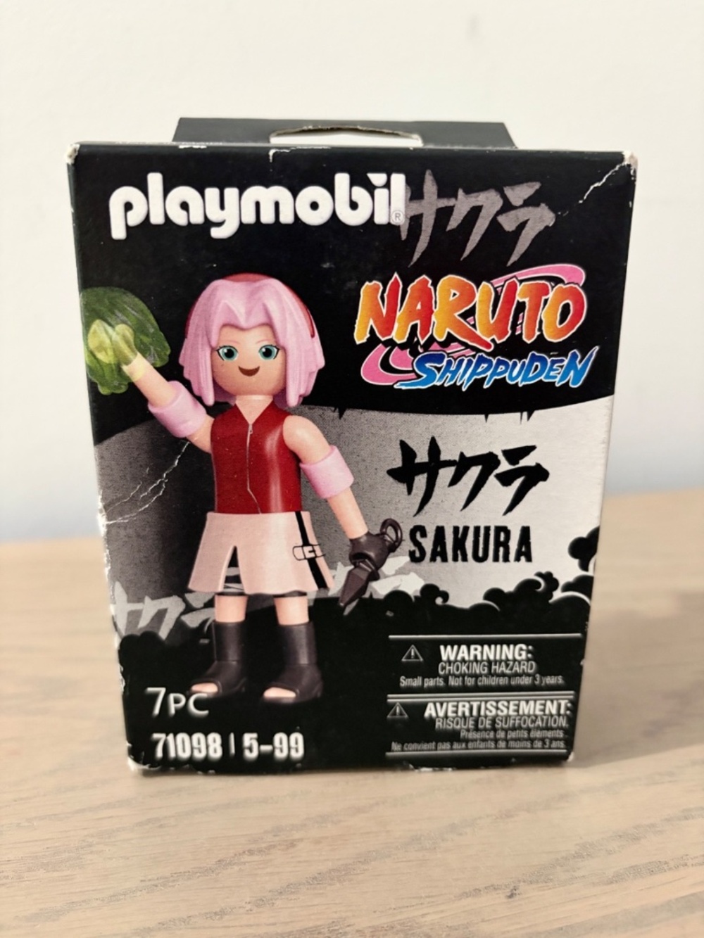Playmobil - Naruto Shippuden Sakura Collectible Figure, Set 71098, NEW, SEALED